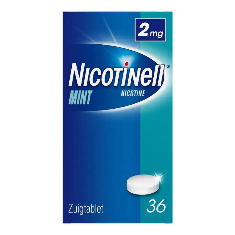 Nicotinell Mint 2 mg 36 zuigtabletten (afbeelding 2)