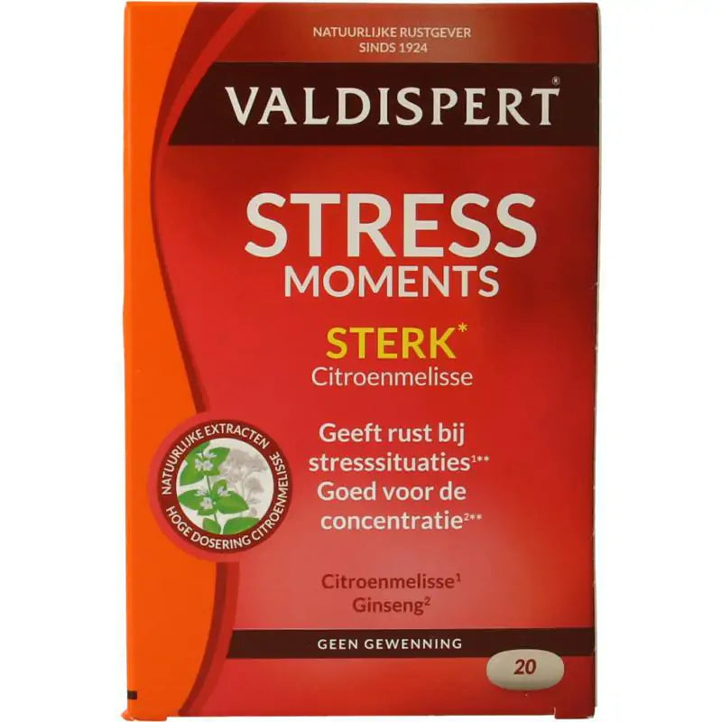 Valdispert Stress moments sterk 20 tabletten