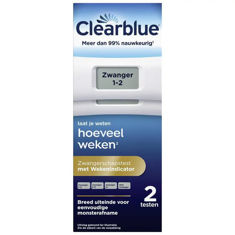 Clearblue wekenindicator 2 stuks