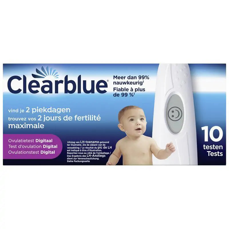 Clearblue Digitale ovulatietest 10 stuks