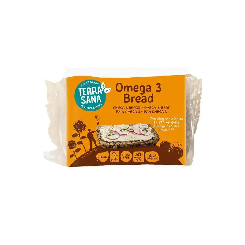 Terrasana Omega 3 brood bio 300 gram