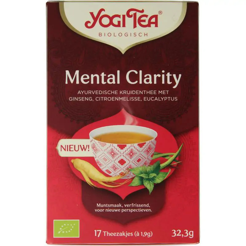 Yogi Tea Mental clarity biologisch 17 zakjes