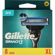 Gillette Mach3 base mesjes regular 8 stuks