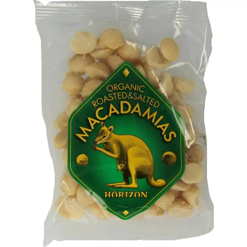 Horizon Macadamianoten gezout biologisch 100 gram
