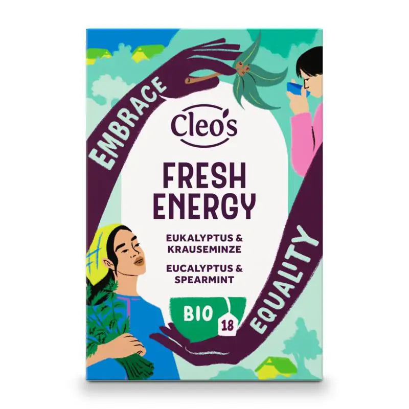 Cleo's Fresh energy biologisch 18 zakjes