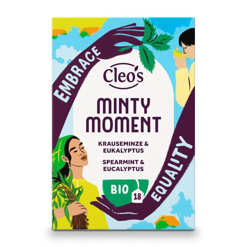 Cleo's Minty moment biologisch 18 zakjes