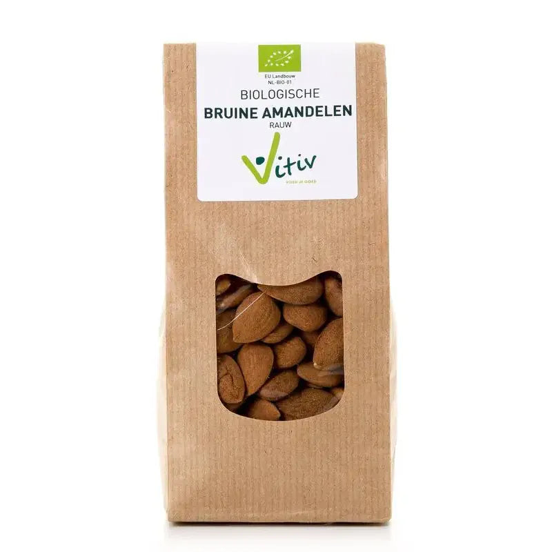 Vitiv Amandelen met vlies biologisch 1 kg