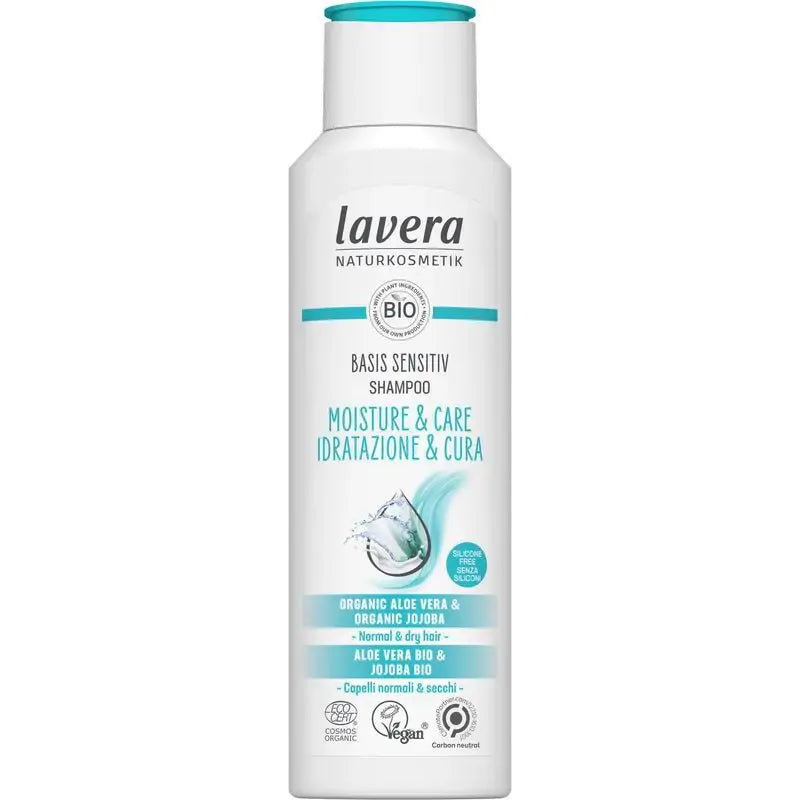 Lavera Shampoo basis sensitiv moisture & care EN-IT 250 ml