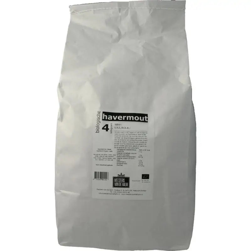 De Halm havermout bio 4 kg