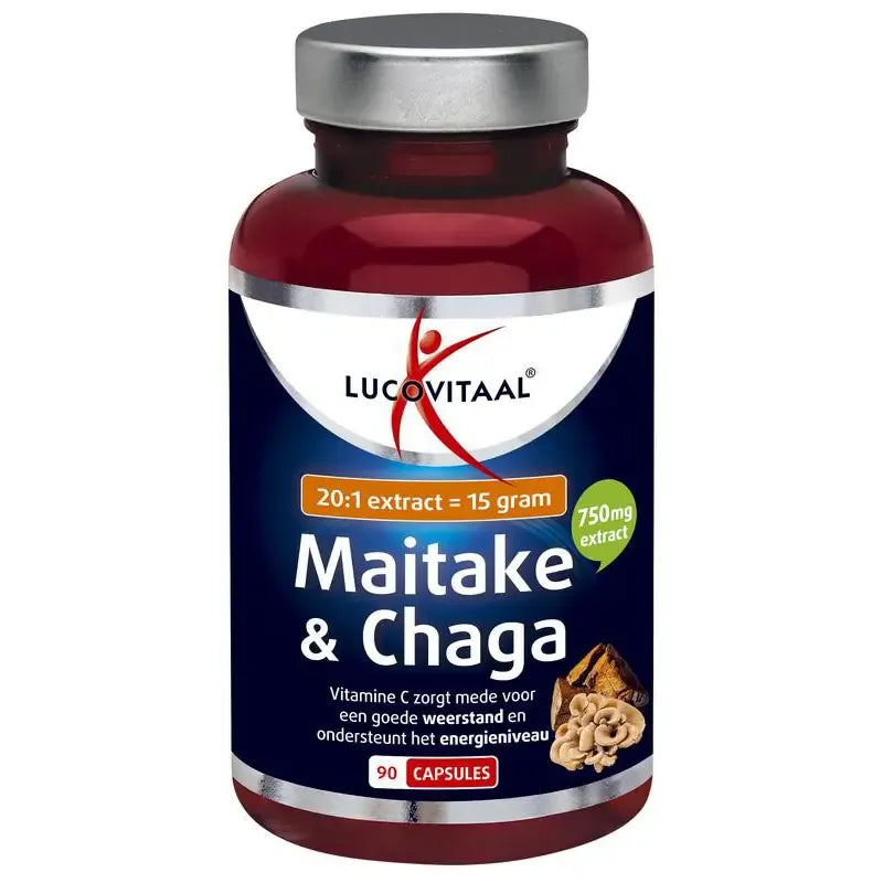 Lucovitaal Maitake & chaga 90 capsules