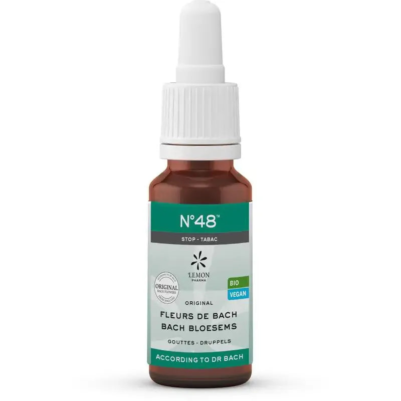 Lemon Pharma Bach bloesems mengeling 48 stop tabak biologisch 20 ml