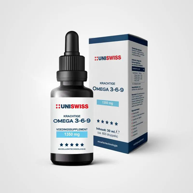 Uniswiss Omega 3-6-9 (wateroplosbaar) 30 ml