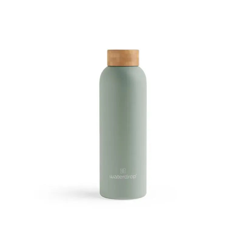 Waterdrop RVS Thermo Steel Pastel Olive 600 ml