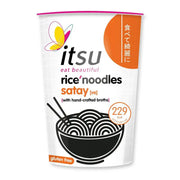 Itsu Satay rice noodles cup 63 gram