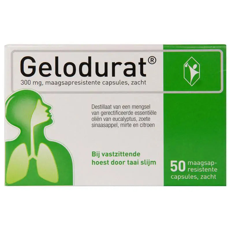 Gelodurat Myrtol forte 300 mg 50 capsules