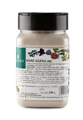 Porto Muinos Agar agar poeder biologisch 200 gram