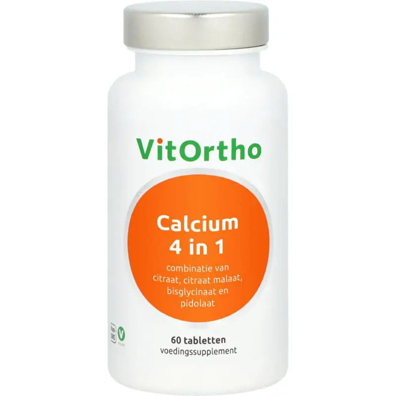 Vitortho Calcium 4 in 1 60 tabletten