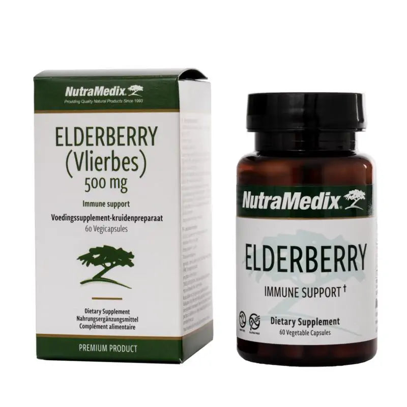 Nutramedix Vlierbes elderberry 60 capsules
