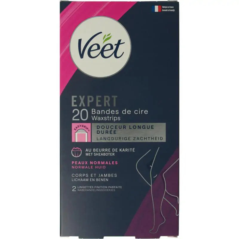 Veet Expert koude waxstrips been normal 20 stuks