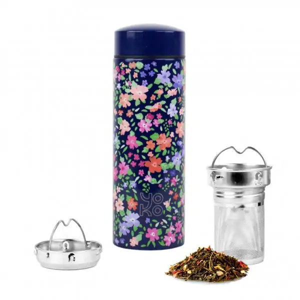 Yoko Drinkfles venise met theefilter isotherm 350ml