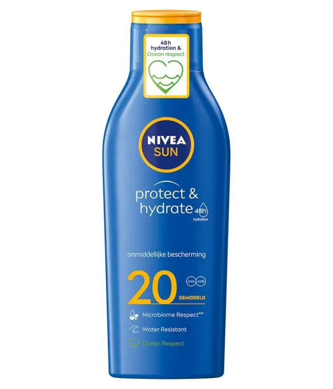 Nivea Sun protect & hydrate zonnemelk SPF20 200 ml