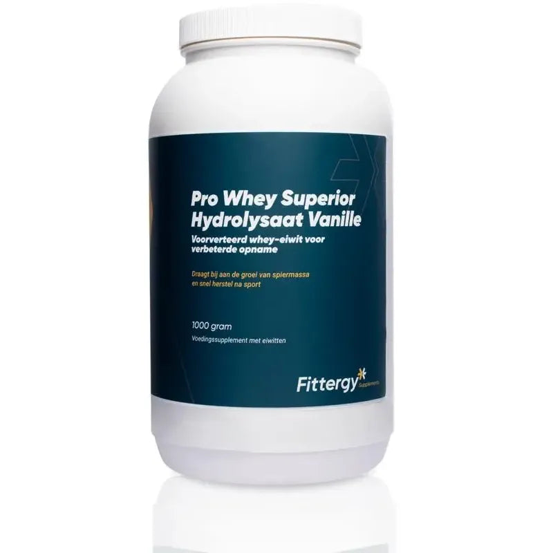 Fittergy Pro whey superior hydrolysate vanille 1 kg