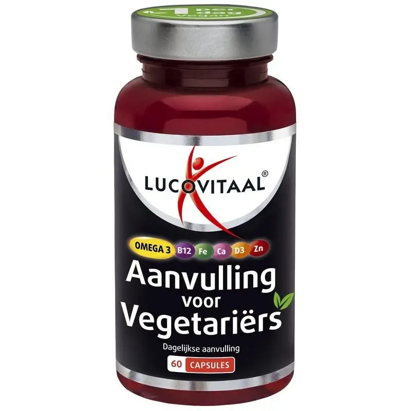 Lucovitaal Aanvulling voor vegetariers 60 capsules