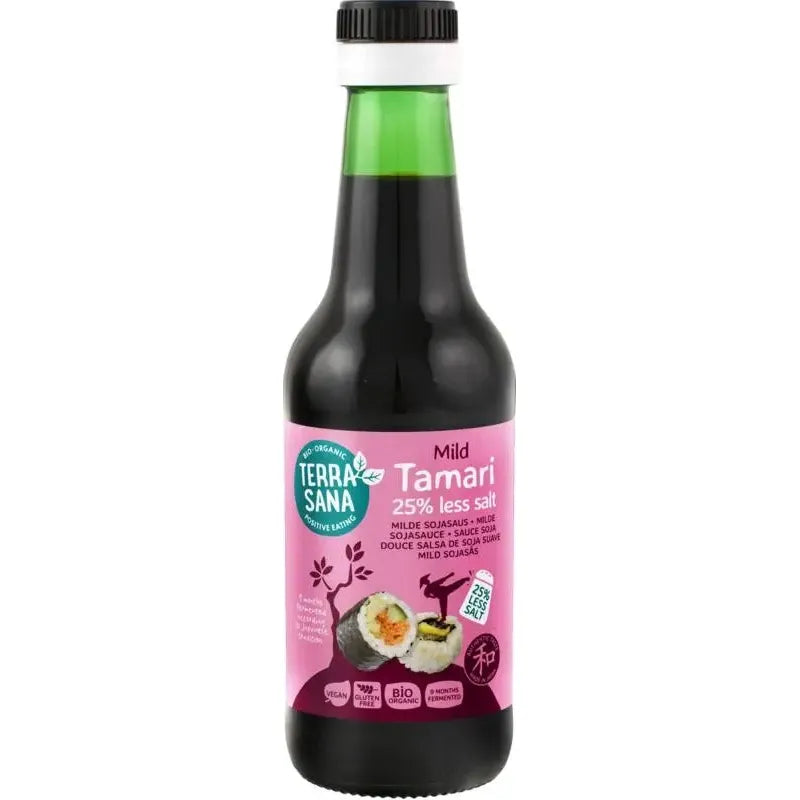 Terrasana Tamari -25% less salt 250 ml