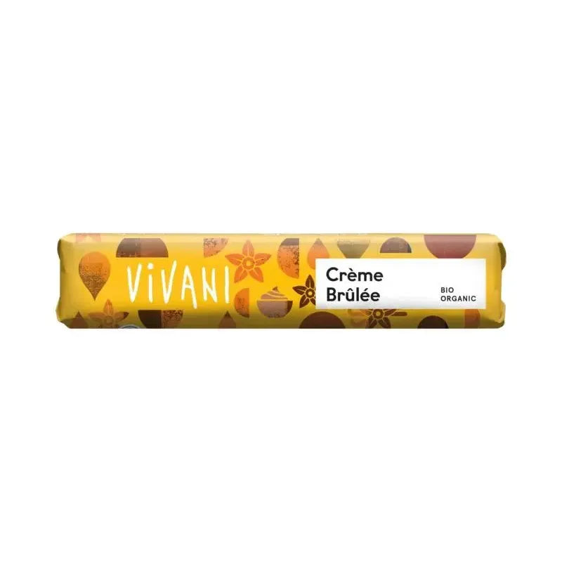 Vivani Chocolate To Go creme brulee biologisch 40 gram