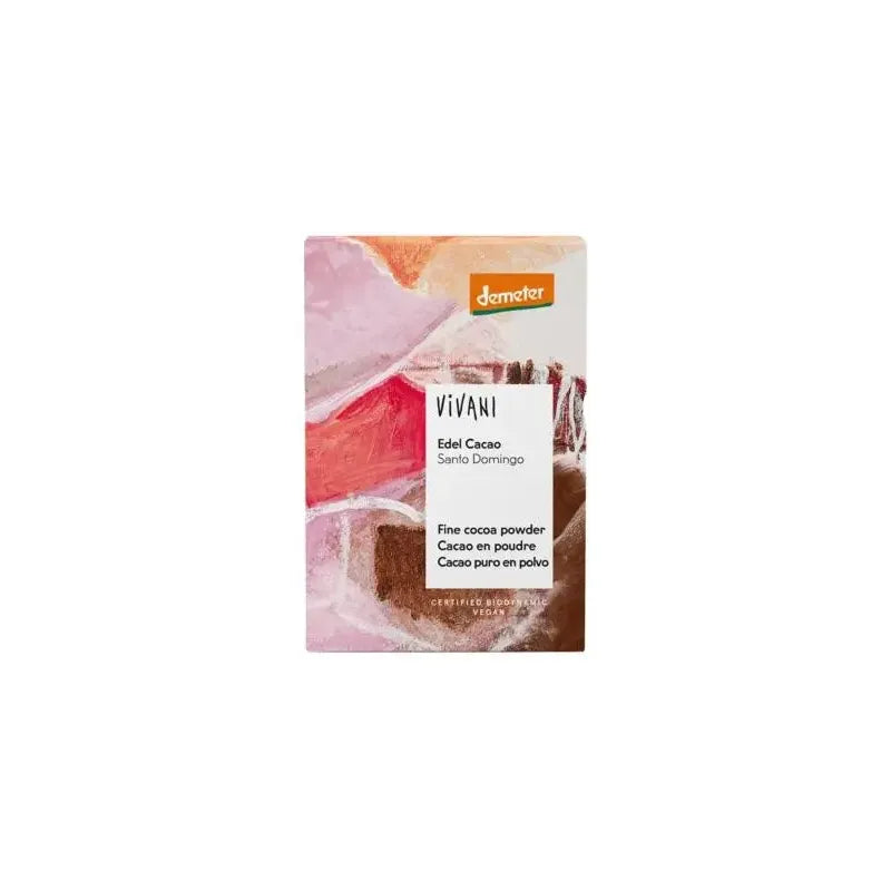 Vivani Cacaopoeder Demeter Santo Domingo biologisch 100 gram