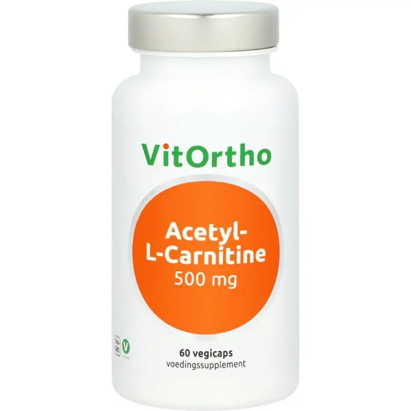 Vitortho Acetyl-L-Carnitine 500 mg 60 vcaps
