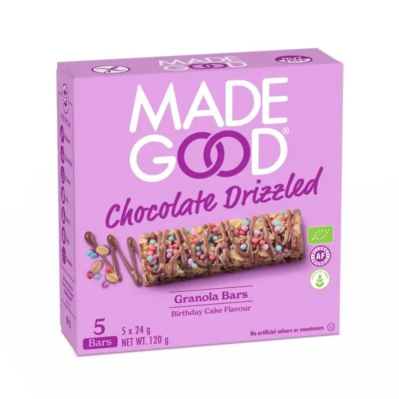Made Good Granola bar chocolate birthday biologisch 5 stuks