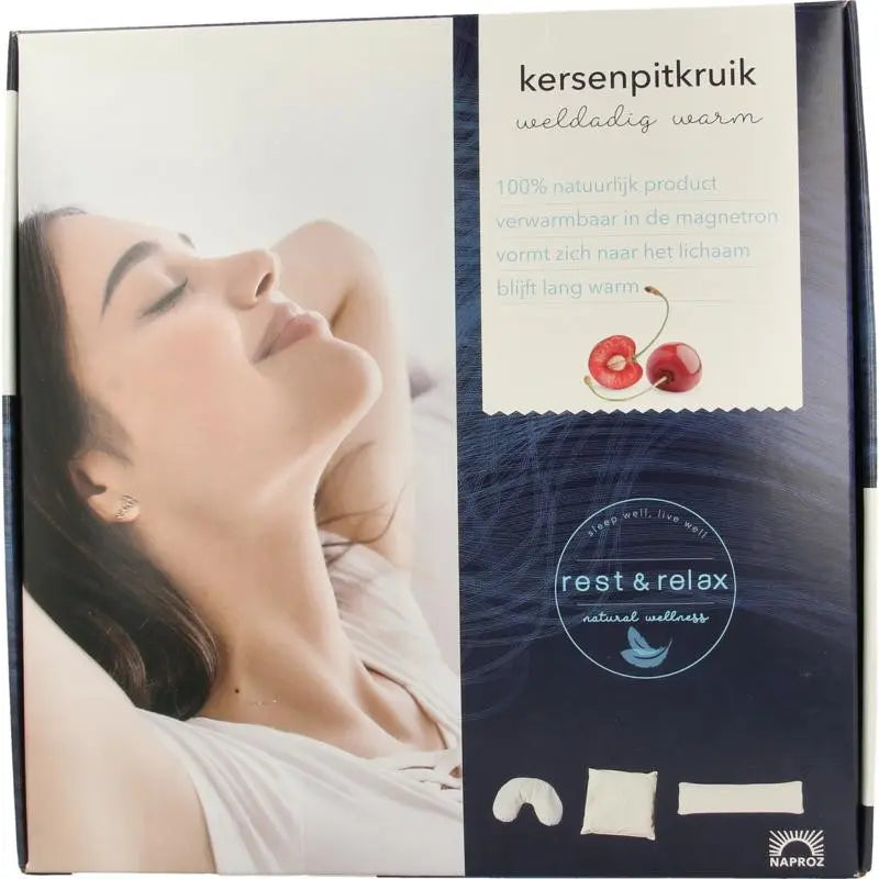 Naproz Kersenpitkussen vierkant