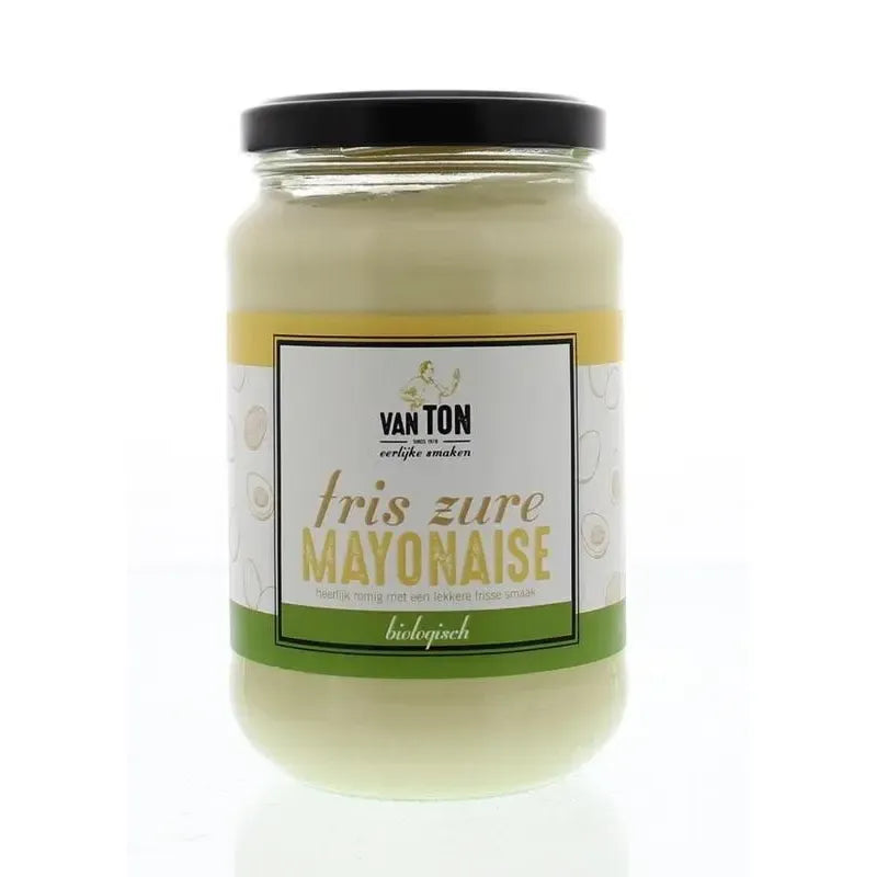 Van Ton Mayonaise fris zuur biologisch 310 gram