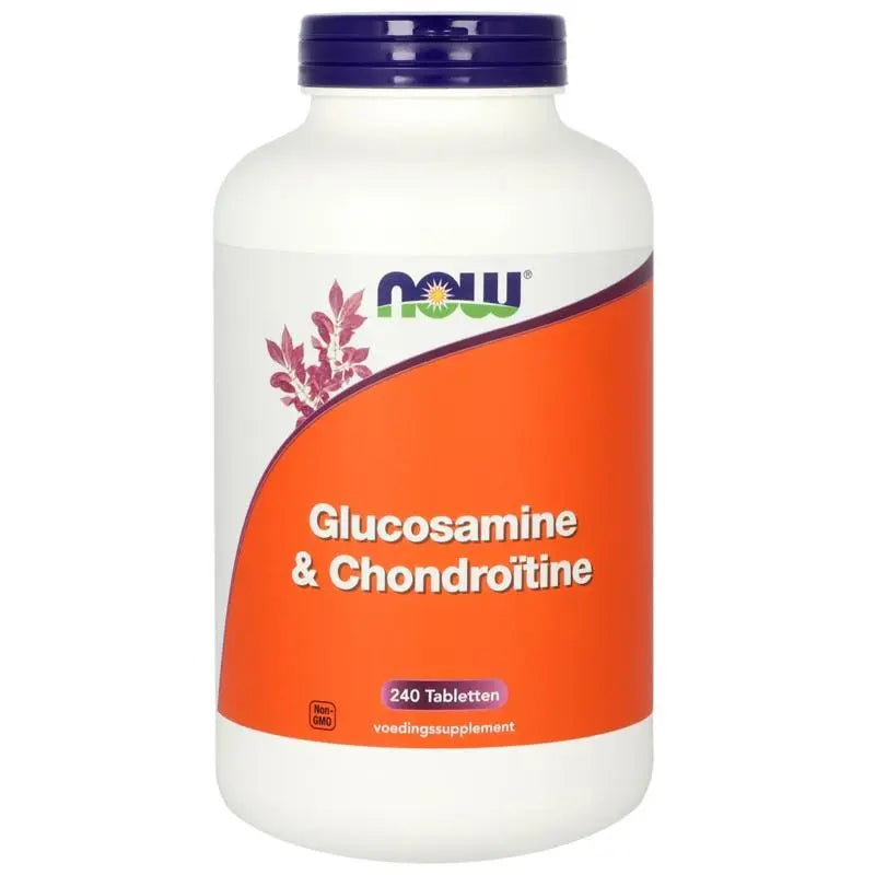 NOW Glucosamine & chondroitine 240 tabletten