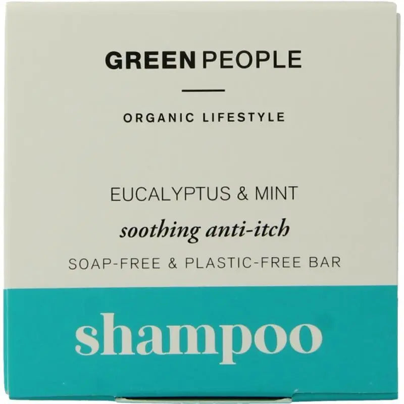 Green People Shampoo bar eucalyptus & mint 50 gram