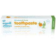 Green People Organic children mandarin toothpaste with fluoride 50 ml