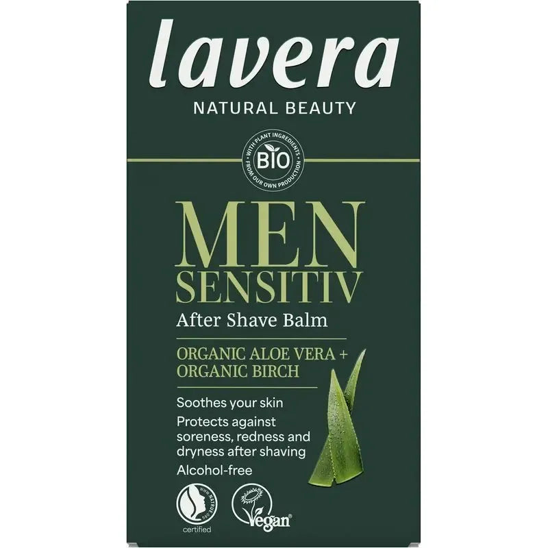 Lavera Men sensitiv aftershave balm biologisch 100 ml