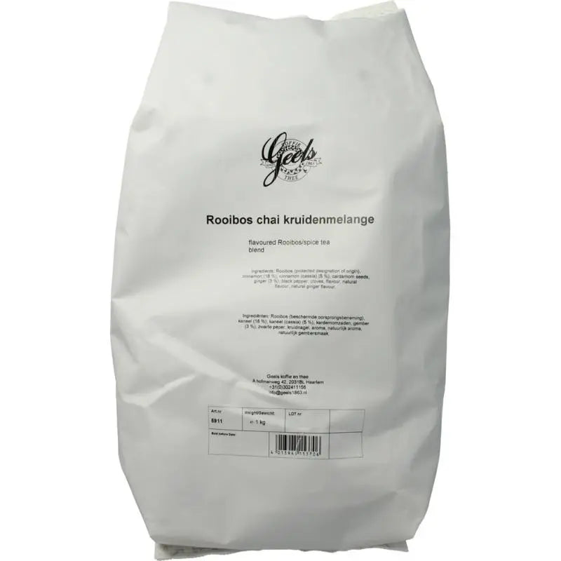Geels koffie en thee Rooibos chai 1 kg
