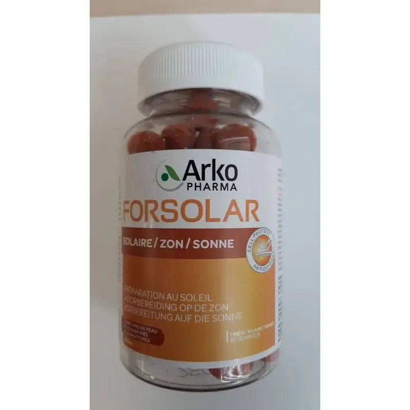Arkopharma Forsolar zon  60 gummies