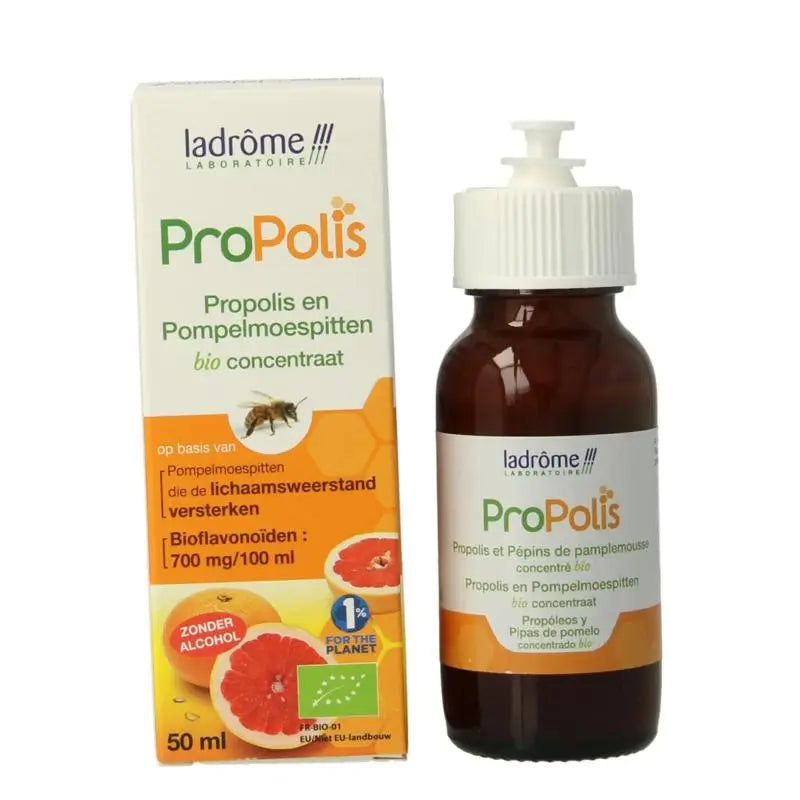 La Drome Propolis pompelmoes pit concentraat biologisch 50 ml