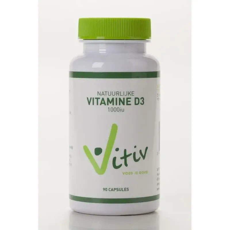 Vitiv Vitamine D3 1000IU 360 capsules