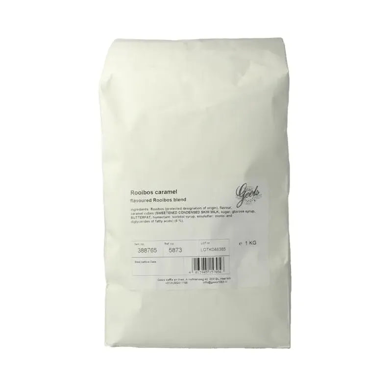 Geels koffie en thee Rooibos caramel-room 1 kg