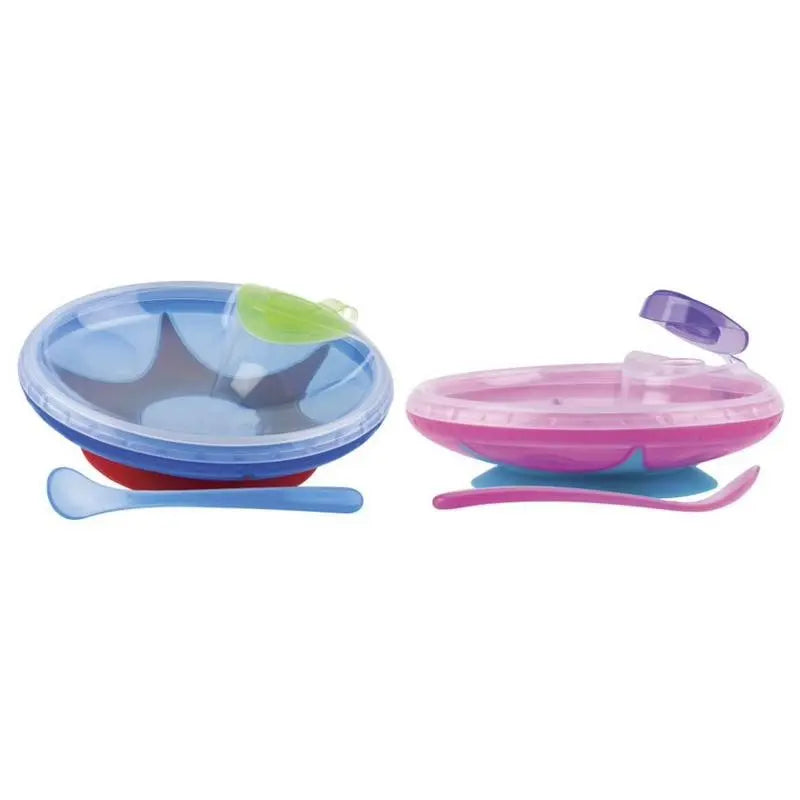 Nuby Warmtebehoudend bordje met zuignap & lepel