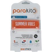 Parakito Anti mug armband volwassenen oranje