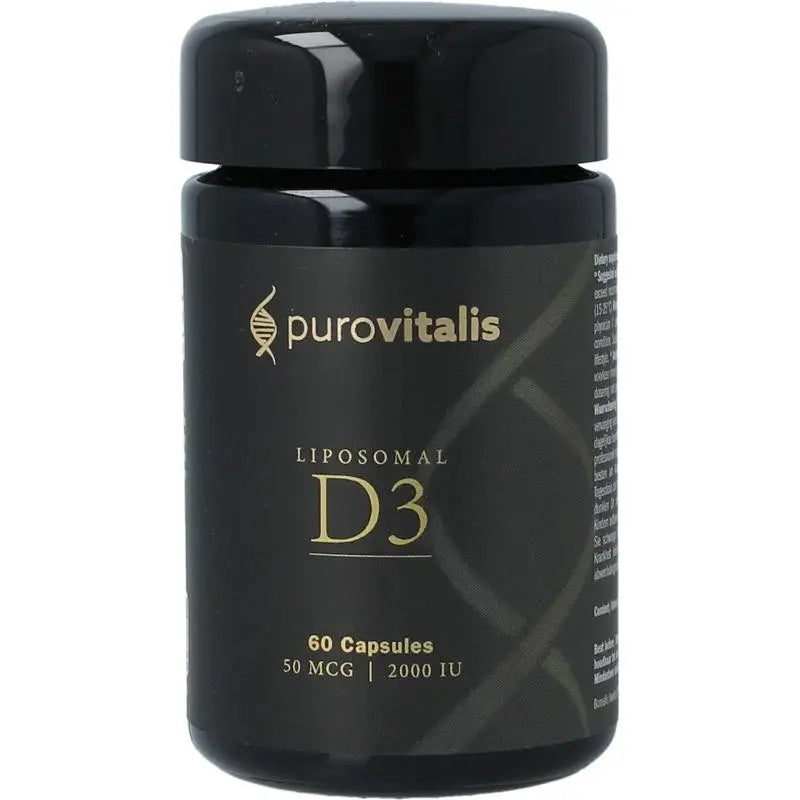 Purovitalis Liposomal vitamine D3 60 vcaps