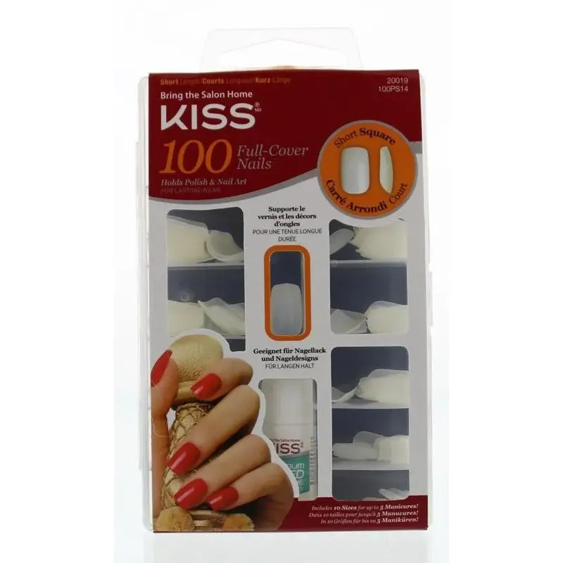 Kiss Full cover nails short square
