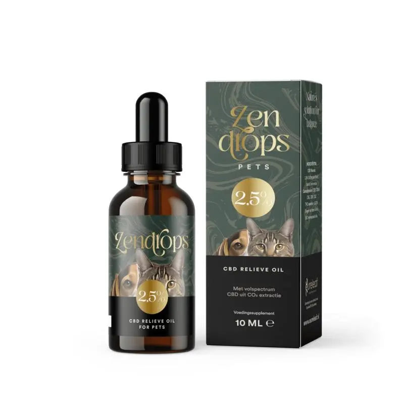 Eureleaf Zendrops pets 2.5% 10 ml