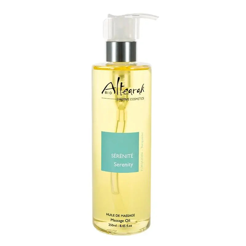 Altearah Massageolie serenity turqoise biologisch 250 ml