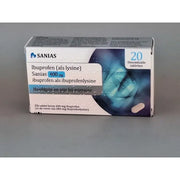 Sanias Ibuprofen 400 mg als lysine uad 20 stuks